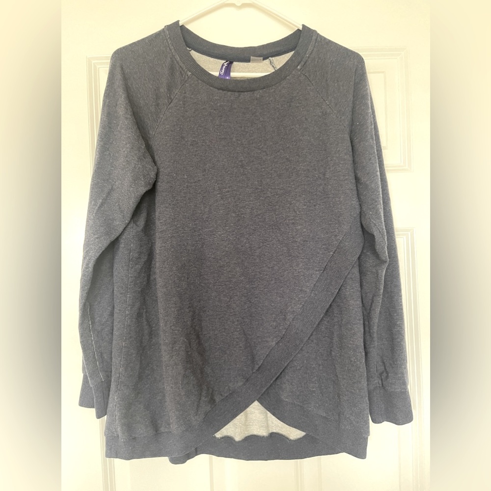 Seraphine maternity shirt- M Navy